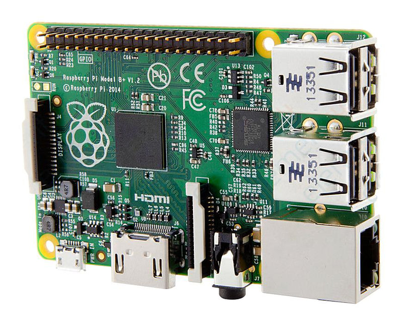 RASPBERRY-PI RASPBERRY-MODB+-512M SBC, Raspberry Pi B+, BCM2835, ARM1176JZF-S, 512MB RAM, MicroSD, Ethernet, HDMI, 4xUSB 2.0 ports