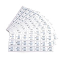 OMEGA 21-190 Label, Non-Reversible, Self Adhesive, 12 mm, 12 mm, Temperature Indicator
