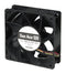 SANYO DENKI 9GV1224P1J01 DC Axial Fan, 24 V, Square, 120 mm, 38 mm, Ball Bearing, 224.3 CFM