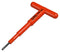 INSULATED TOOLS LTD 02760 Hex Key, Category C, Steel, 3 mm, T Handle, 132 mm