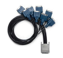 NI / EMERSON 197546-01 Test Cable Assembly, Serial Cable, 68 Pos VHDCI Connector to Eight 9 Pos D-SUB, RS 485, 1 m