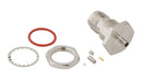 AMPHENOL RF 031-6960 RF / Coaxial Connector, TNC Coaxial, Straight Bulkhead Jack, Solder, Crimp, 50 ohm, 0.81mm Micro