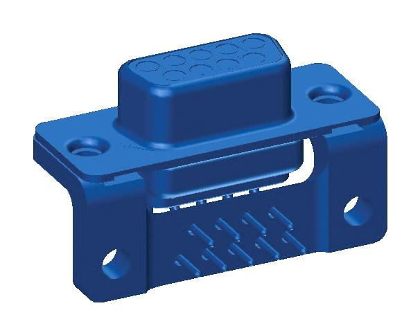 ITT CANNON M24308/23-25Z D SUB CONN, RCPT, 9POS, SOLDER