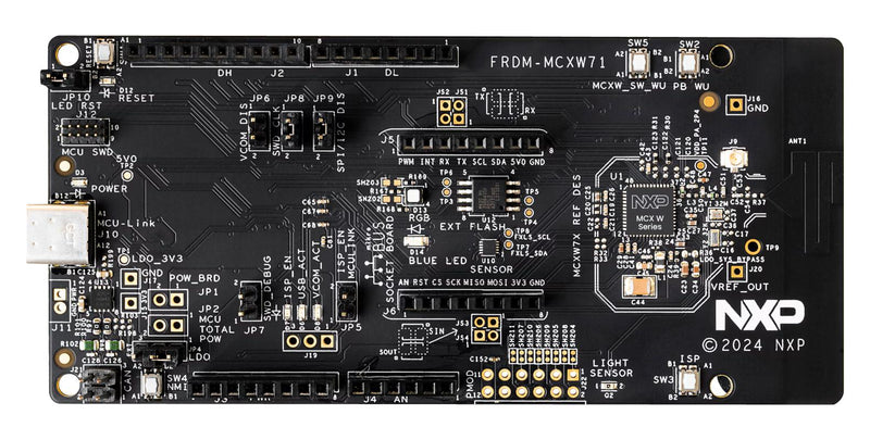 NXP FRDM-MCXW71 Development Board, MCXW716CAFT, MCXW71X Family, ARM, Cortex-M33, 32bit, Quick Start Guide
