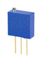 BOURNS 3290W-1-102 TRIMMER, POTENTIOMETER, 1KOHM 25TURN THRU HOLE