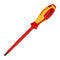 KNIPEX 98 24 03 Screwdriver, Phillips, #3, 270mm OAL, 150mm Blade, Chrome Vanadium Molybdenum Steel