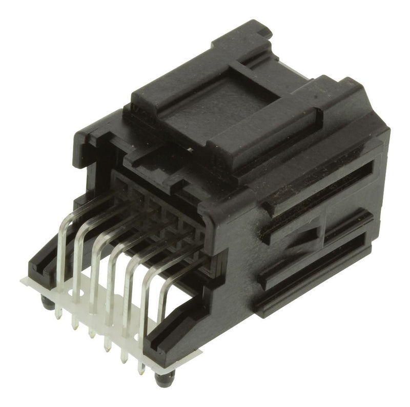 MOLEX 34691-0120 Automotive Connector, Stac64 34691 Series, Right Angle Plug, 12 Contacts, PCB Pin