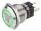 EAO 82-5153.1133.B097 Vandal Resistant Switch, 82 Series, 19 mm, SPDT, Momentary, Round