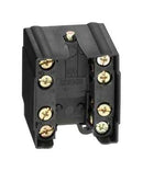 TELEMECANIQUE SENSORS XESP2021 Switch Contact Block, Schneider XCKJ Series Snap Action Limit Switches, Screw Clamp, 2 Pole