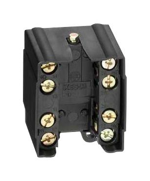 TELEMECANIQUE SENSORS XESP2021 Switch Contact Block, Schneider XCKJ Series Snap Action Limit Switches, Screw Clamp, 2 Pole
