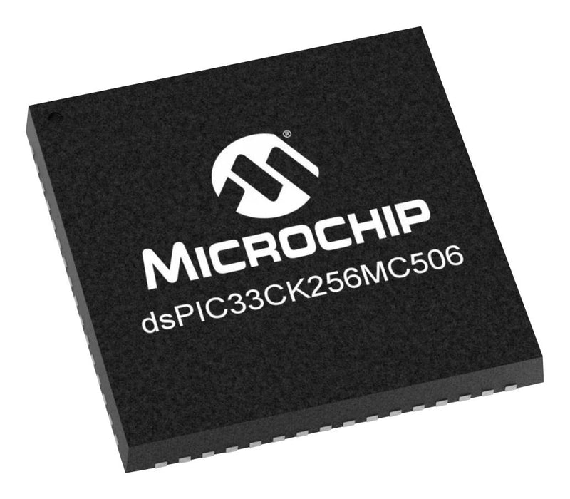 MICROCHIP DSPIC33CK256MC506-I/MR Digital Signal Controller, dsPIC33C Series, 100 MHz, 256 KB, 53 I/O's