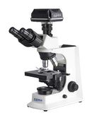 KERN OBL 137C832 Inspection Microscope, 4x/10x/40x/100x, 3W LED, 75 mm Working Distance, OBL-1 Series