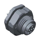 AMPHENOL LTW MSAP-03PFFP-SF8002 Sensor Connector, M Series, M12, Female, 3 Positions, Solder Socket, Straight Panel PCB Mount