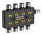 BANNER ENGINEERING R95C-4B4UI-MQ Signal Converter, 8-Port, IO Modbus, Current, Voltage, Current, Voltage, 2 Channels, 30 VDC
