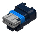 APTIV / DELPHI 10763659 Automotive Connector Housing, SICMA Mini Sealed Series, Receptacle, 4 Ways