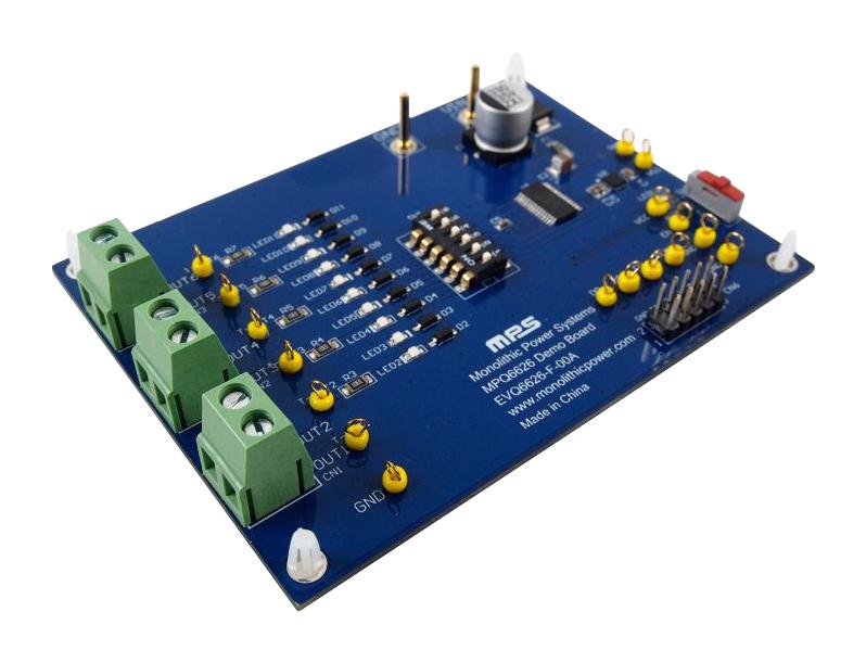 MONOLITHIC POWER SYSTEMS (MPS) EVQ6626-F-00A Evaluation Board, MPQ6626GF-AEC1, Half Bridge Driver, Power Management