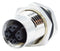 NORCOMP 859-X08-203R004 SENSOR CONN, M12, 8POS, RCPT, PANEL