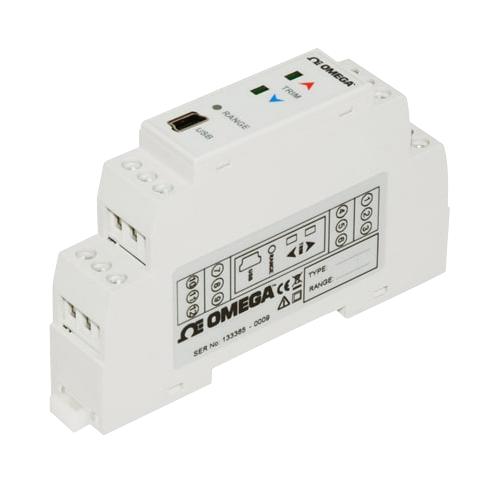 OMEGA TXDIN1600S Strain Bridge, Load Cell Conditioner, Smart Powered, DC Supply, -38 to 38mV, mA, V O/P, Bridge