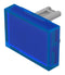 EAO 31-901.6 Lens, Flush, 21.5 x 15.3mm, Rectangular, Blue, 31 Series