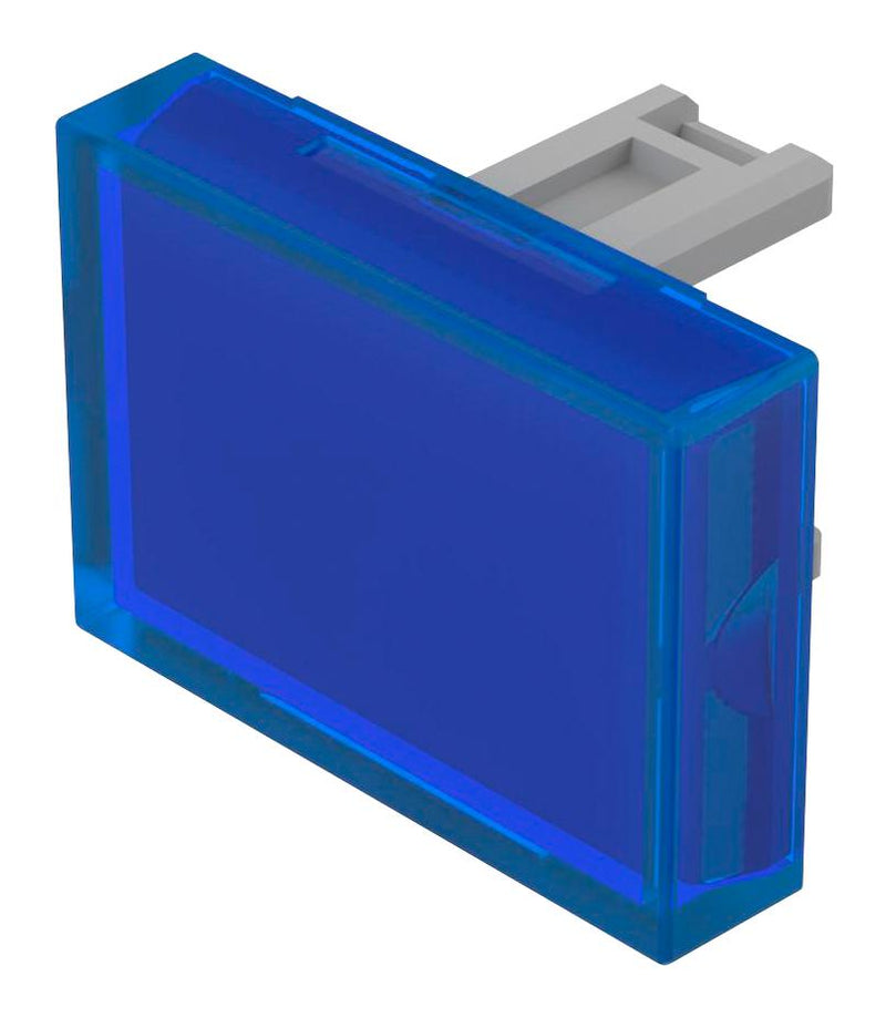 EAO 31-901.6 Lens, Flush, 21.5 x 15.3mm, Rectangular, Blue, 31 Series