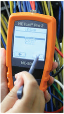 TEMPO NC-500 NETCAT PRO 2 Wire Tester, Netcat Pro Series, Network, Portable, 600 m Range, LCD Screen, 85 mm x 35 mm GTIN UPC EAN: 783310236399