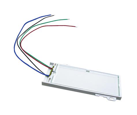BIVAR SAR-0002-RGB LED MODULE, RGB, RECTNGLR, 624/520/470NM