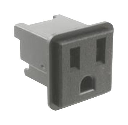 AMP - TE CONNECTIVITY 3-213598-2 POWER ENTRY CONN, RCPT, 15A, PANEL