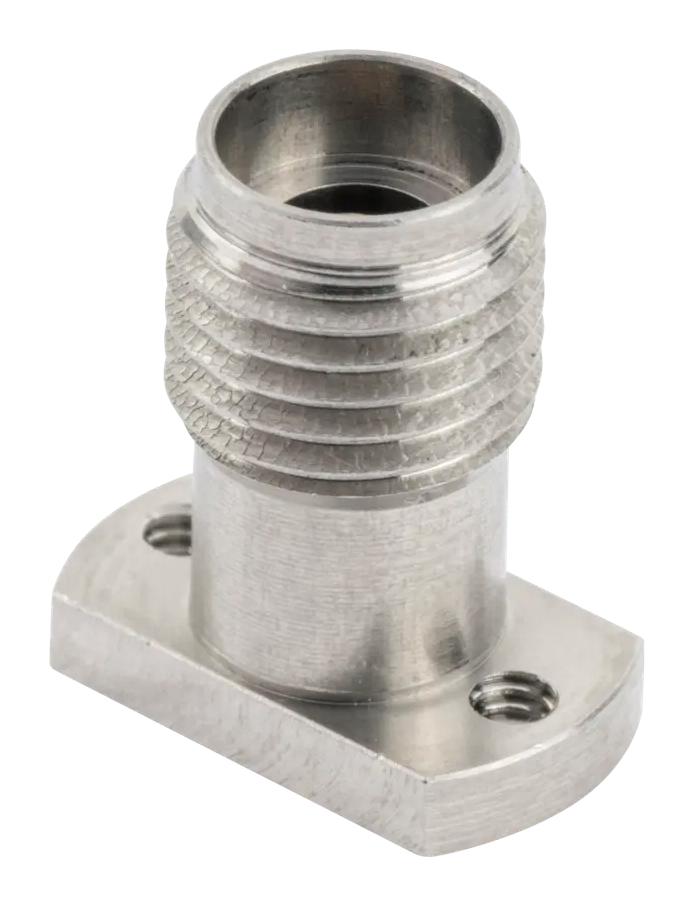 HUBER+SUHNER 82"SK-S50-0-201/199"NE RF / Coaxial Connector, 2.92mm Coaxial, Straight Flanged Jack, Solder, 50 ohm, Beryllium Copper