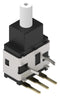 WURTH ELEKTRONIK 465031772505 Pushbutton Switch, WS-PBTU Series, SPDT, On-(On), Plunger for Cap, White