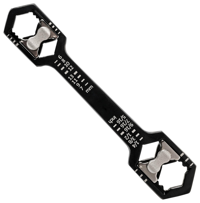 OK INDUSTRIES AHW-600 HEX WRENCH, ADJ, 6-13MM & 1/4-9/16", 5"L