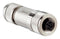 SICK DOS-1204-GZ Sensor Connector, M12, Female, 4 Positions, IDC / IDT Socket, Straight Cable Mount