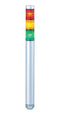PATLITE MP-302-RYG Signal Tower, 3 Tier, Amber, Green, Red, 4 Pin M12 Connector, 24VDC, IP65