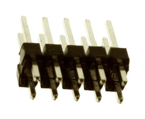 MOLEX 90131-0124 Pin Header, Signal, 2.54 mm, 2 Rows, 8 Contacts, Through Hole Straight, C-Grid III 90131 Series