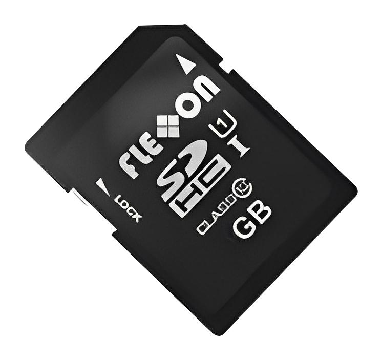 FLEXXON FDMS008GMG-XR00 Flash Memory Card, SD Card, 8 GB, 3.3 V, -25 &deg;C, 85 &deg;C