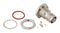 AMPHENOL RF 031-6960 RF / Coaxial Connector, TNC Coaxial, Straight Bulkhead Jack, Solder, Crimp, 50 ohm, 0.81mm Micro