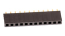 WURTH ELEKTRONIK 61302211821 PCB Receptacle, Board-to-Board, 2.54 mm, 1 Rows, 22 Contacts, Through Hole Mount, WR-PHD