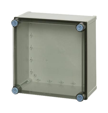 FIBOX CAB PCQ 303017 T CABINET Plastic Enclosure, Multipurpose, Polycarbonate, 300 mm, 300 mm, 170 mm, IK08, IP66, IP67