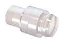 MENTOR 1265.2001 Light Pipe, w/Planar Top, Polycarbonate, 5 mm, 1 Pipes, Circular, Panel, Transparent