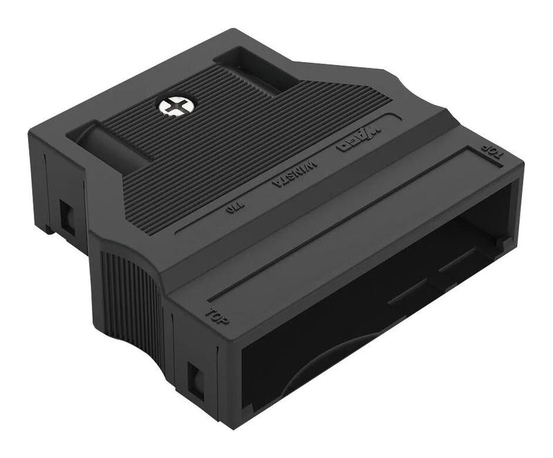 WAGO 770-505/023-000 Accessory, Black, 5 Pos, Wago WINSTA MIDI 770 Series 5 Pole Pluggable Connectors