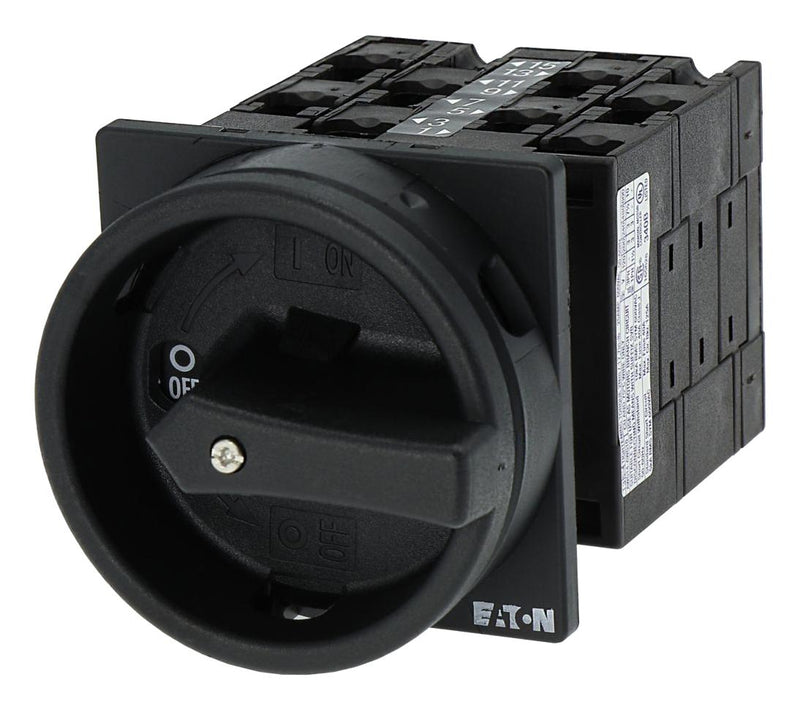 EATON MOELLER T3-4-15682/EA/SVB-SW Rotary Switch, Main, 2 Position, 6 Pole, 90 &deg;, 32 A, 690 V, T3 Series
