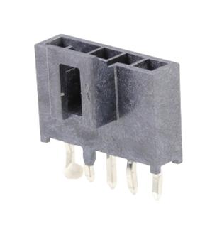 MOLEX 105309-1205 Pin Header, Power, Wire-to-Board, 2.5 mm, 1 Rows, 5 Contacts, Through Hole Straight