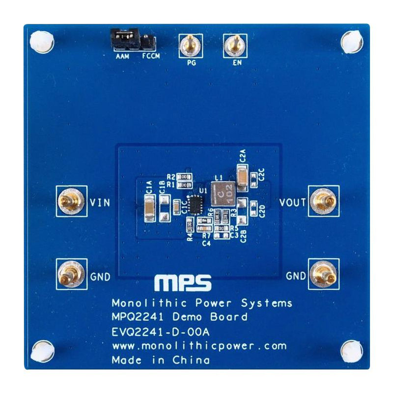 MONOLITHIC POWER SYSTEMS (MPS) EVQ2241-D-00A Evaluation Board, MPQ2241GDE-AEC1, Synchronous Buck Converter
