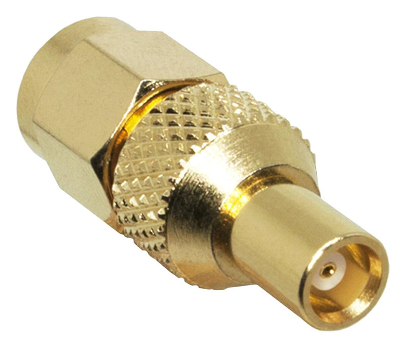 LINX - TE CONNECTIVITY ADP-SMAM-MCXF RF ADAPTOR, SMA PLUG-MCX JACK, 50 OHM