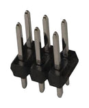 AMP - TE CONNECTIVITY 5-146280-4 Pin Header, Board-to-Board, 2.54 mm, 1 Rows, 4 Contacts, Through Hole Straight, AMPMODU Mod II