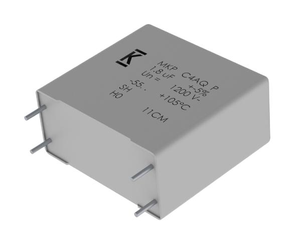 KEMET C4AQGLU5150P19K CAP, AEC-Q200, 15UF, 450V, FILM, RADIAL
