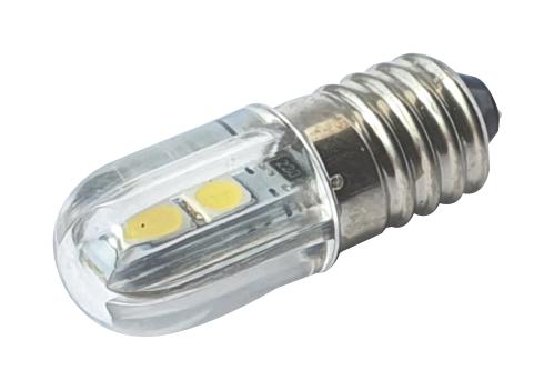 CML INNOVATIVE TECHNOLOGIES 20162213 LED Light Bulb, Clear Capsule, BA9s to Edison Screw E10, Daylight White, 6500 K