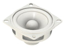 PUI AUDIO AS05208PS Speaker, General Purpose, 130 Hz to 15 kHz, 8 ohm, 5 W, 97 dB, Round with Square Frame, Panel Mount
