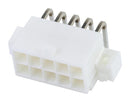 MOLEX 39-29-4109 Pin Header, Wire-to-Board, 4.2 mm, 2 Rows, 10 Contacts, Through Hole Right Angle