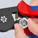 KNIPEX 97 53 14 SB Crimp Tool, Hexagonal, Ratchet, 0.08 to 16mm² & 2 x 10mm² Twin Wire Ferrules