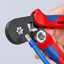KNIPEX 97 53 14 SB Crimp Tool, Hexagonal, Ratchet, 0.08 to 16mm² & 2 x 10mm² Twin Wire Ferrules
